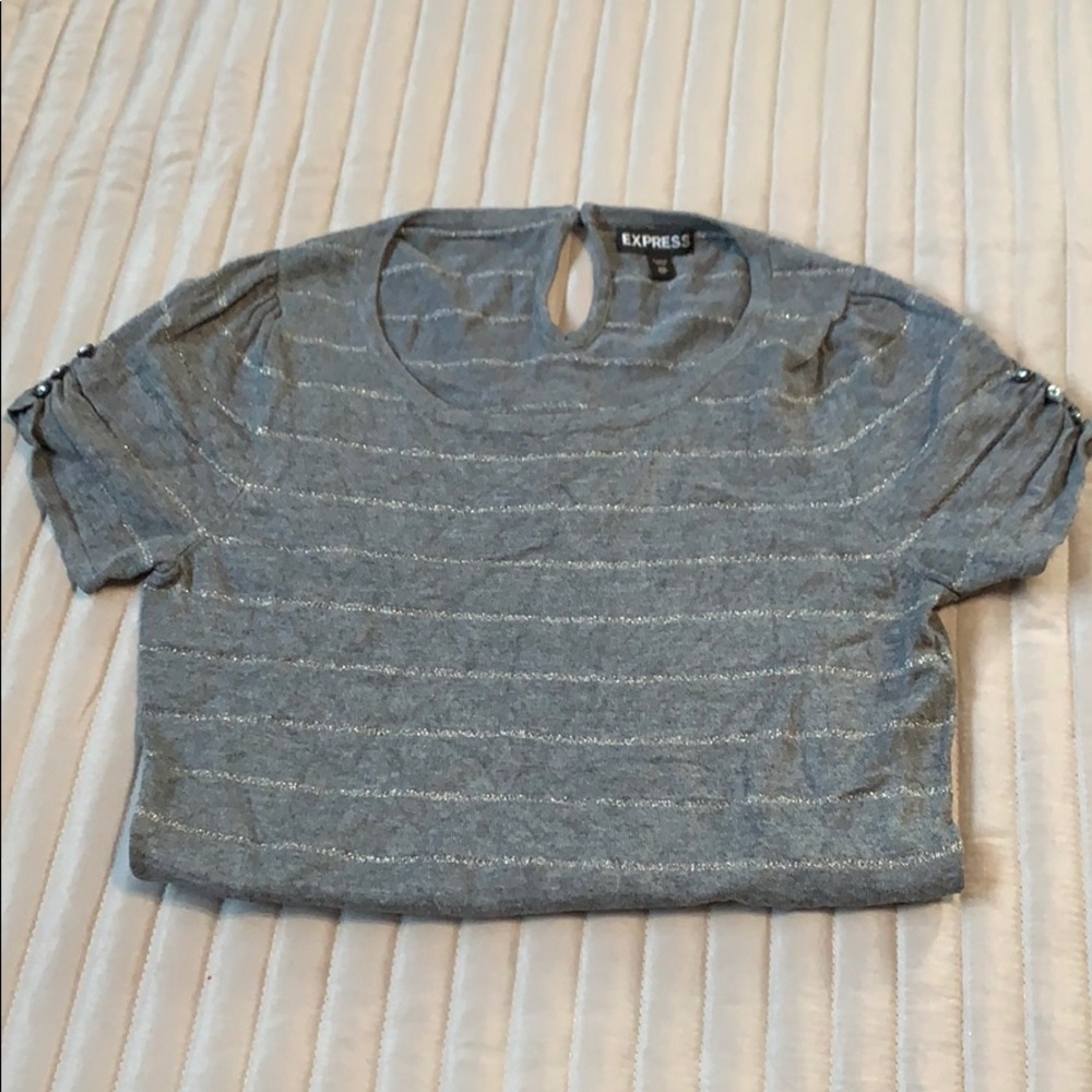 Express Short Sleeve knit top